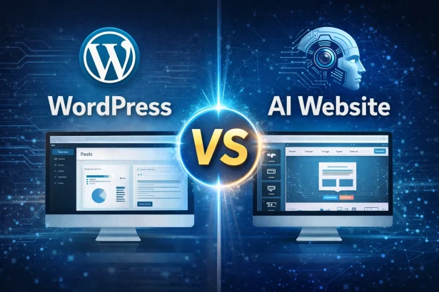 WordPress VS AI Website